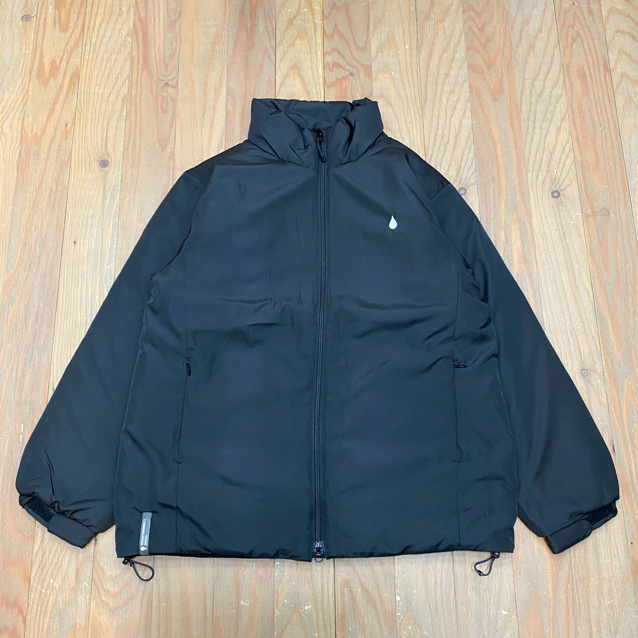 COLOR COMMUNICATIONS DRIP EMB STAND COLLAR JACKET