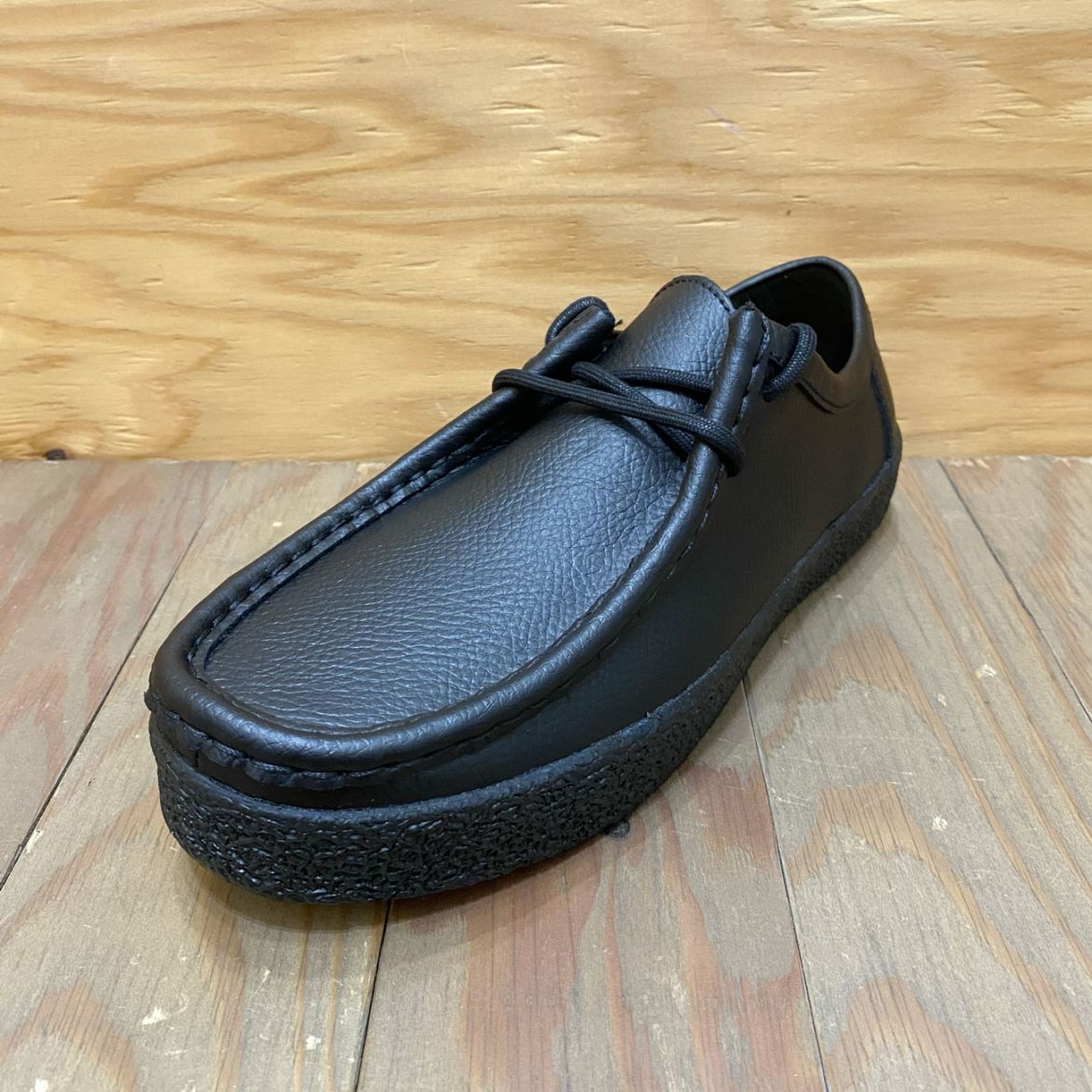 LAST RESORT AB VM006 MOC LO LEATHER BLACK/BLACK