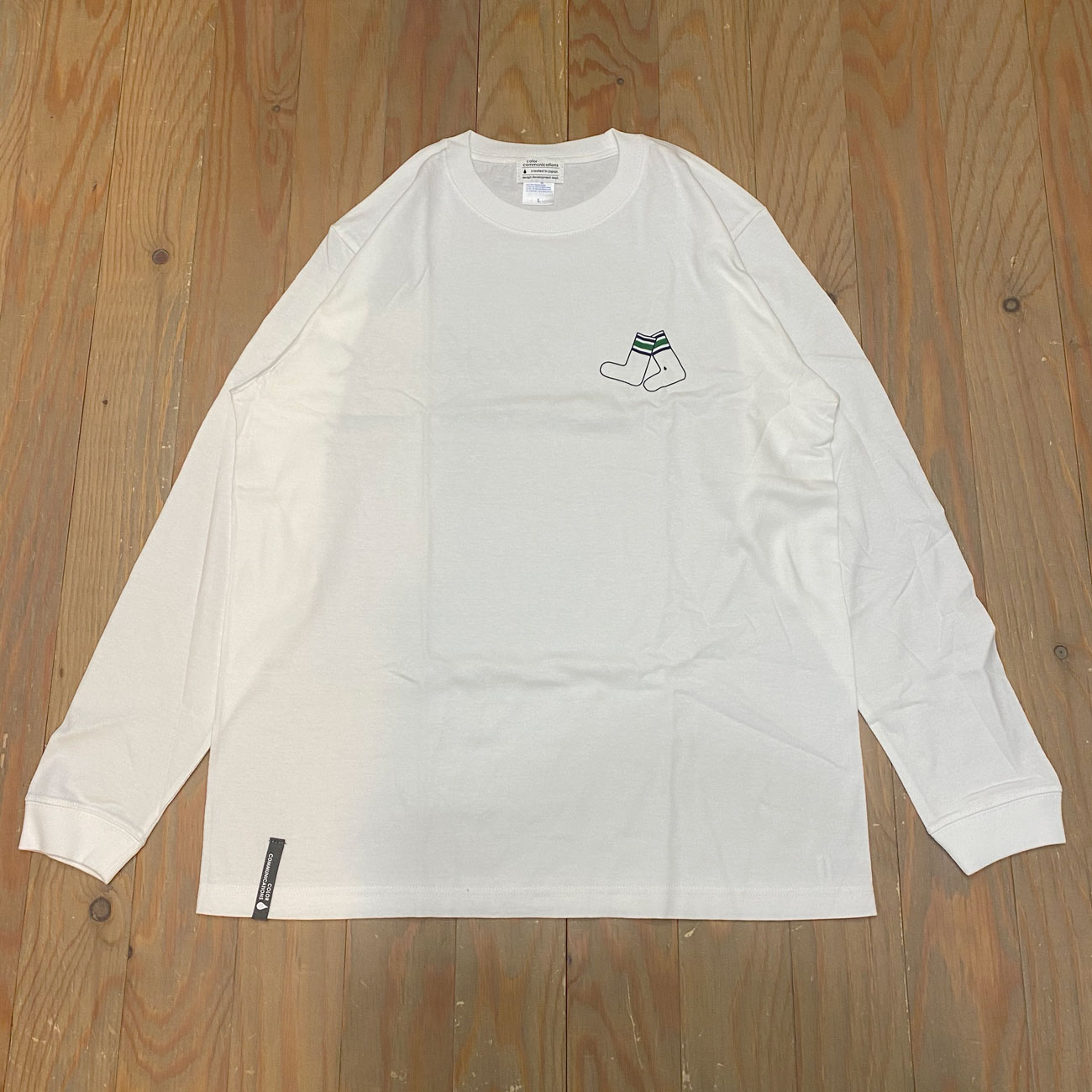 HIGHSOX x COLOR COMMUNICATIONS HANDWRITE LONG TEE