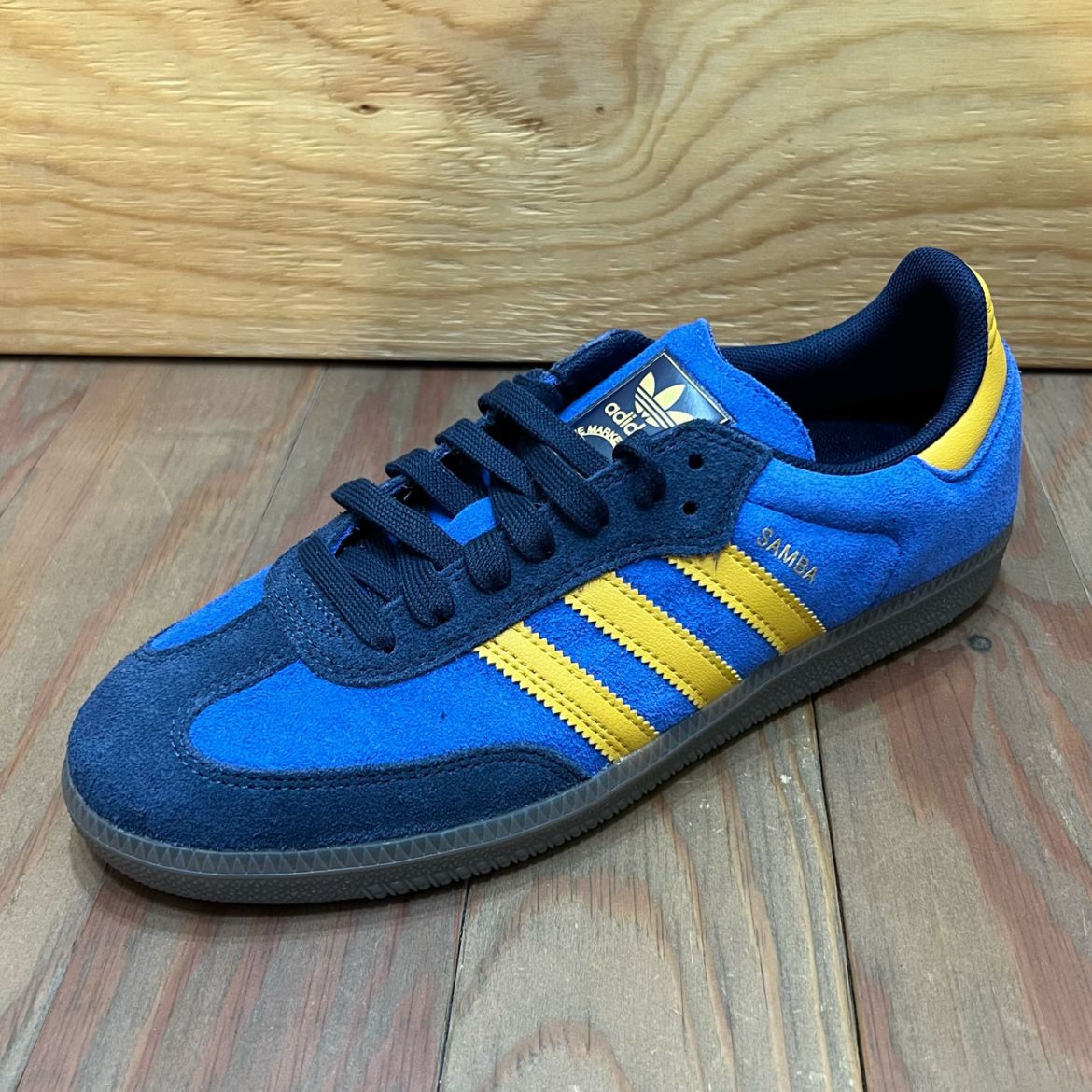 ADIDAS SAMBA ADV NAVY/YELLOW