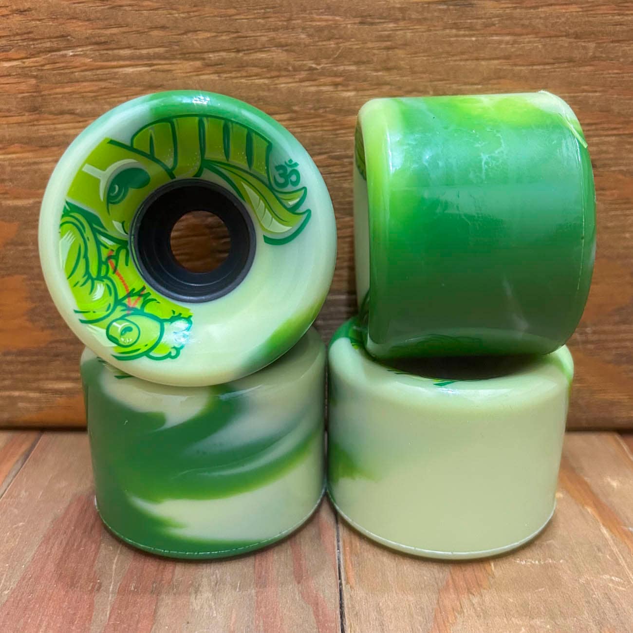 OJ WHEELS CRU-ZEN SUPER JUICE MINI 78A 55mm EMERALD MARBLE SWIRL