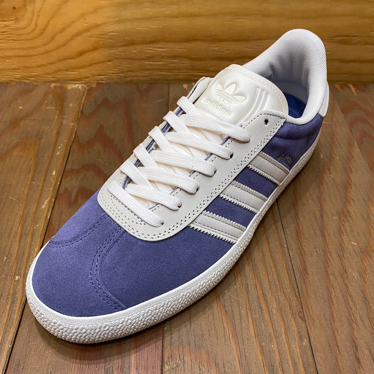 ADIDAS GAZELLE ADV PURPLE/WHITE 