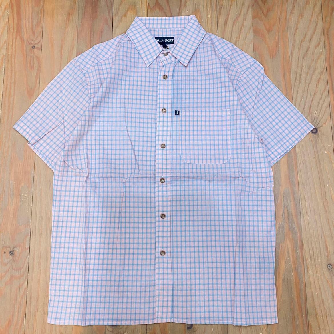 PASS~PORT WORKERS CHECK SHORT SLEEVE SHIRT