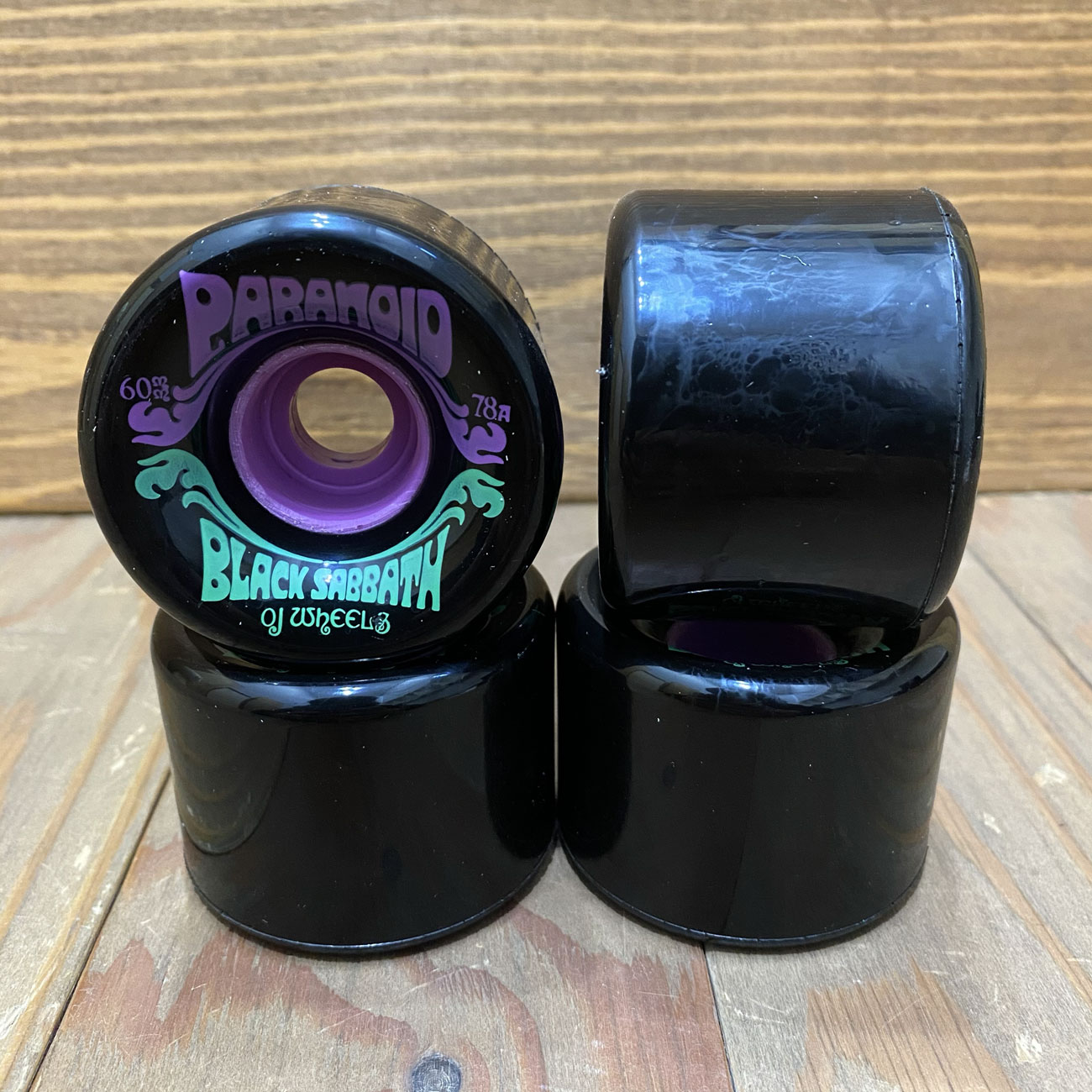OJ WHEELS SUPER JUICE 78A 60mm BLACK SABBATH PARANOID｜SOFT WHEEL