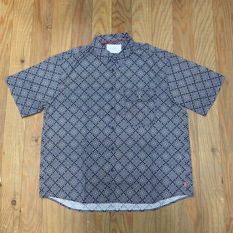 WHIMSY BANDANA SHIRT NAVY