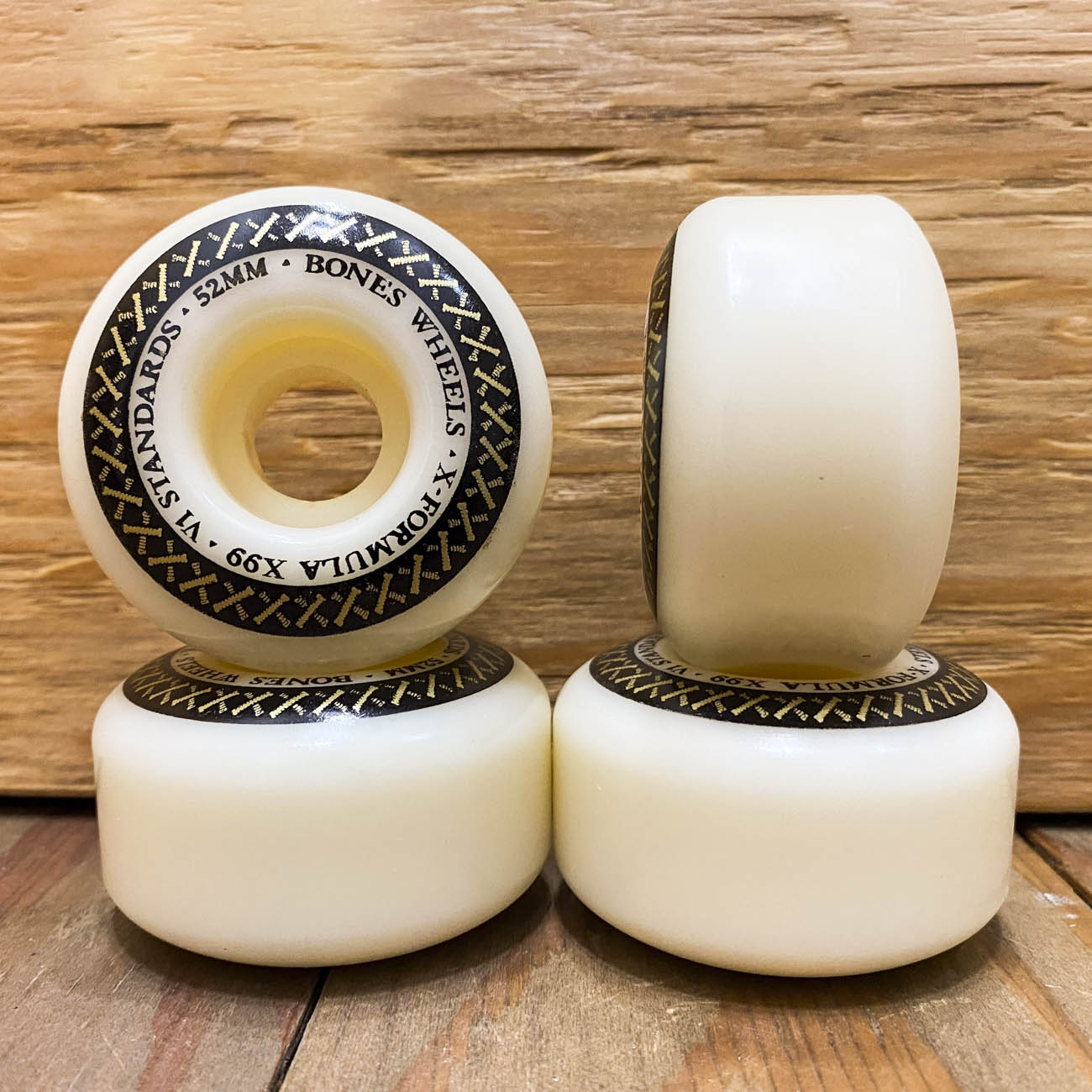 BONES X-FORMULA V1 STANDARDS 99A 52mm ｜HARD WHEEL｜スケートボード