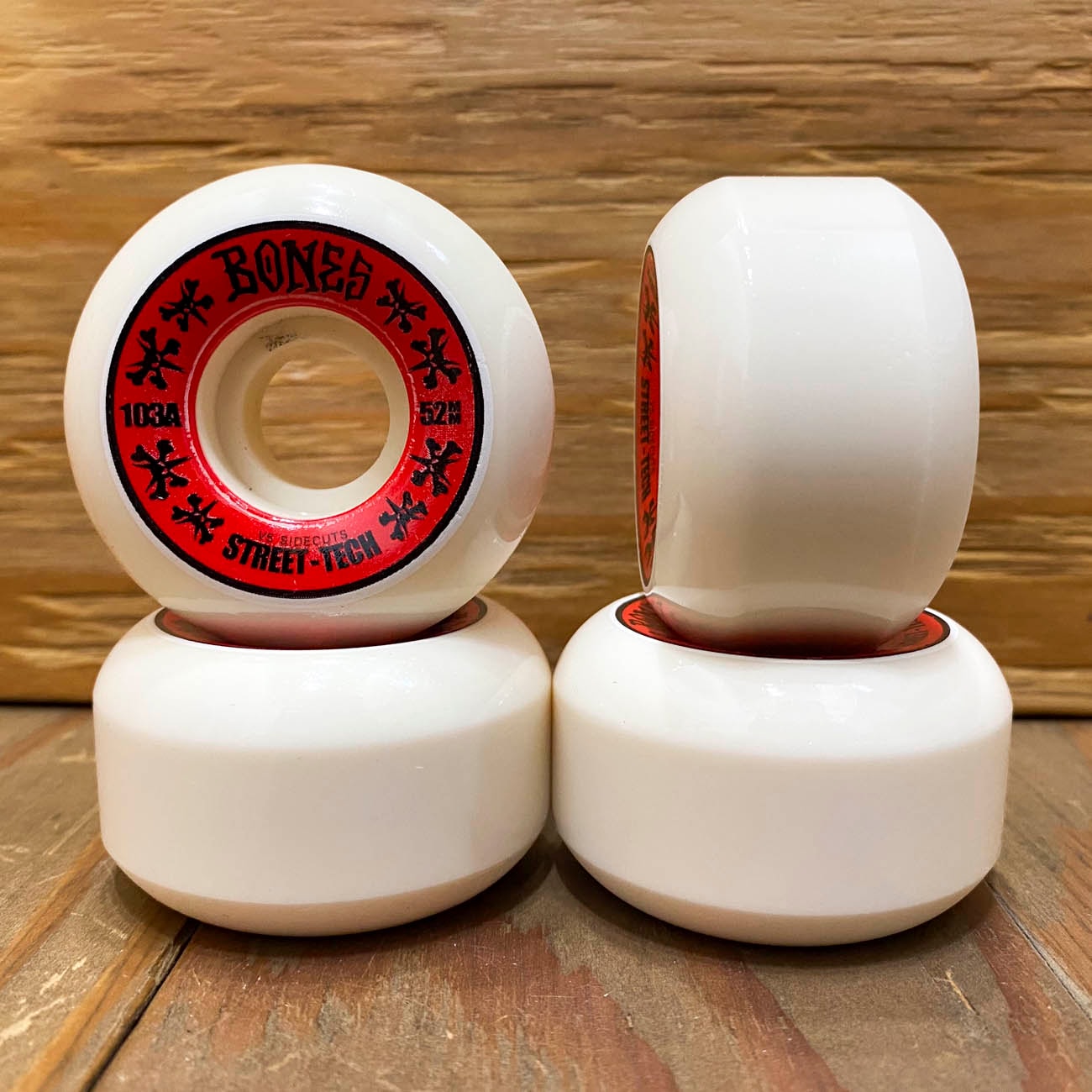 スクエア】 BONES STF V5 SIDECUT 103A 52mm｜HARD WHEEL｜スケート