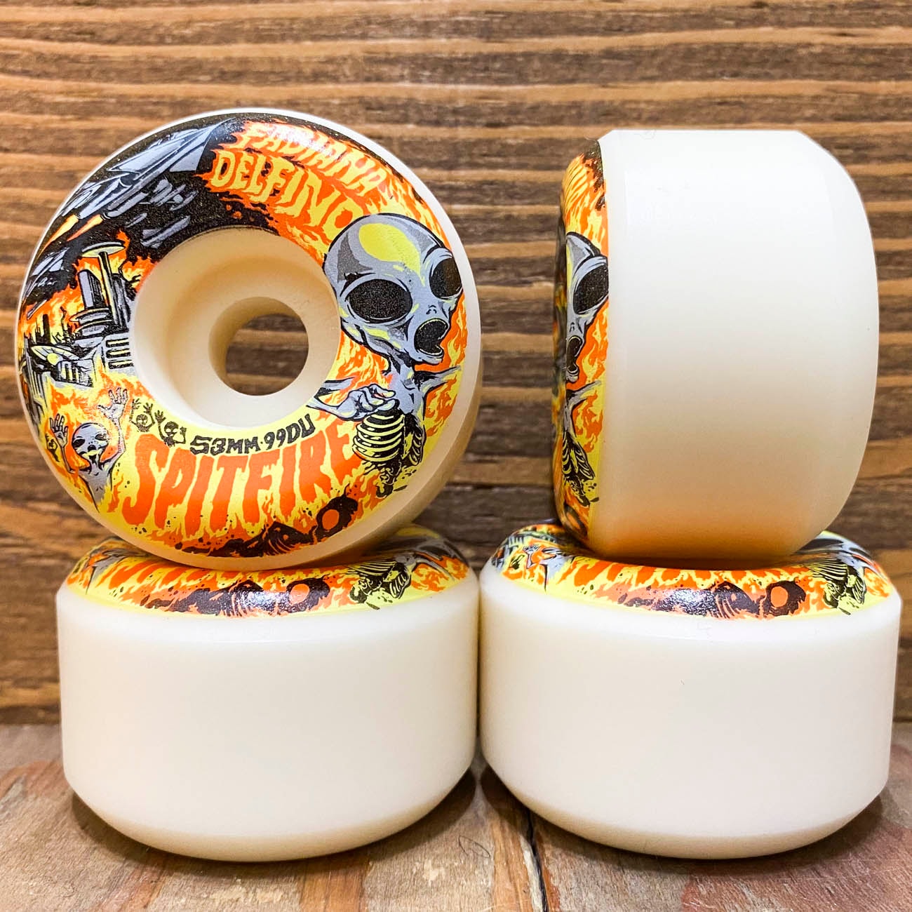 SPITFIRE F4 CONICAL FULL 99A 53mm｜HARD WHEEL｜スケートボード通販