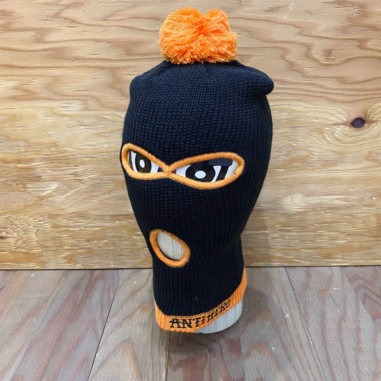 【値下げ可 最安値】Fti ビーニー punk スターチーム always ANTIHERO FULL FACE POMSKI BLACK/ORANGE｜GOODS｜スケートボード通販