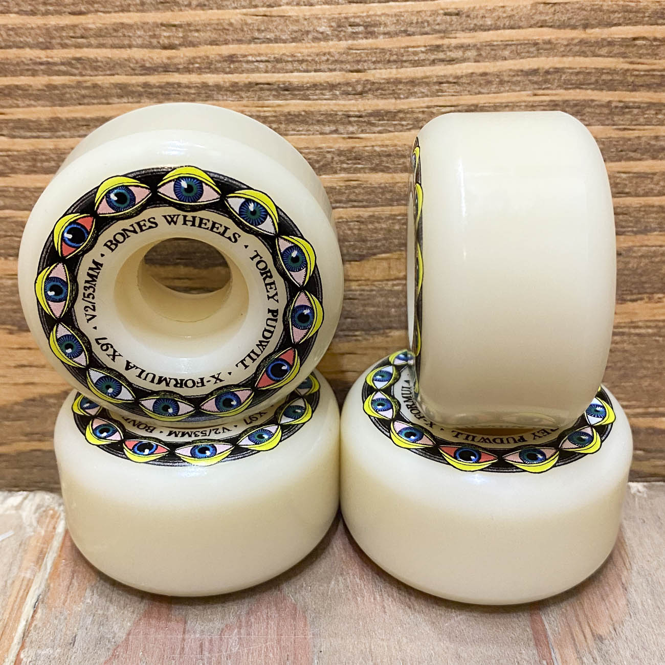 【スクエア】 BONES X-FORMULA V2 LOCKS PUDWILL FRYING EYES 97A 53mm