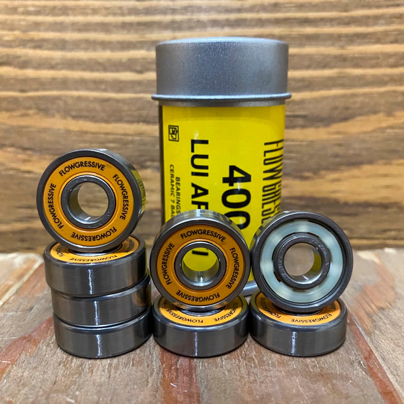 FLOWGRESSIVE CERAMIC FILM LOGO BEARINGS LUI ARAKI