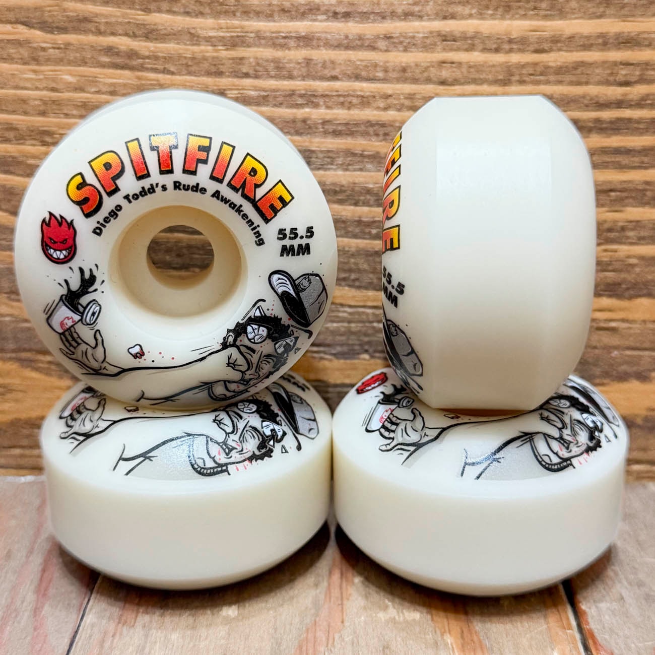 SPITFIRE スケートボード ウィール Diego Todd ノーマル】SPITFIRE F4 CLASSIC DIEGO TODD 99A 55.5mm｜SPITFIRE