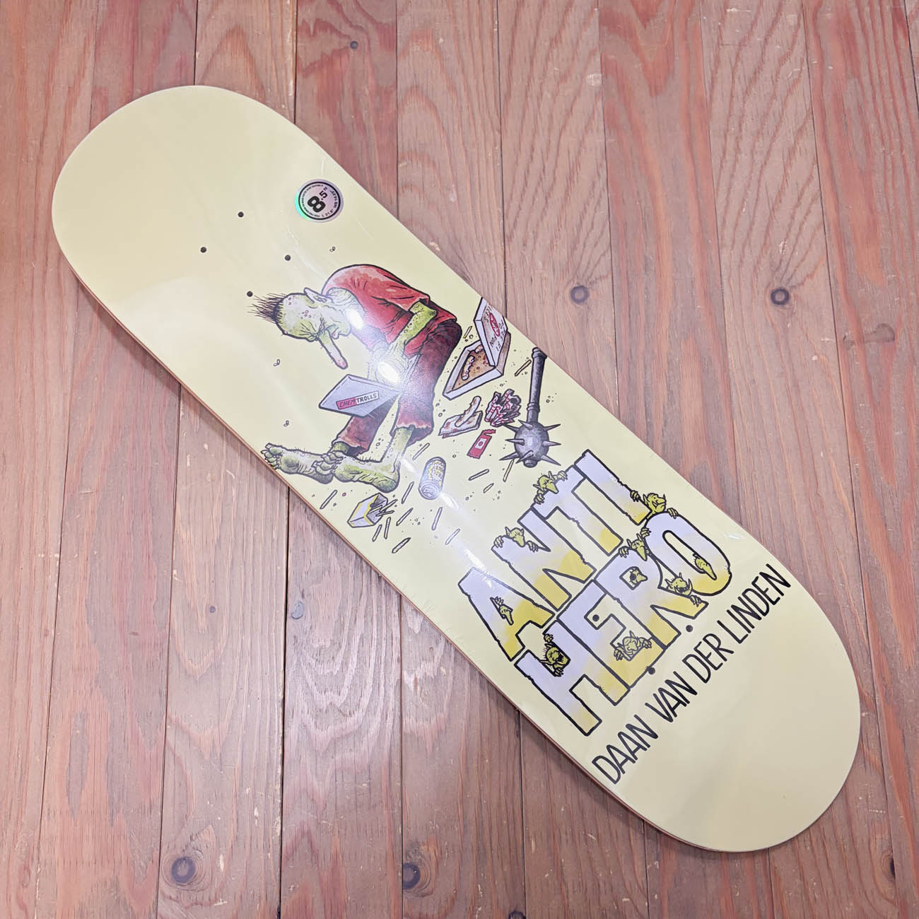 ANTIHERO TROLLS DAAN V.D.L DECK 8.5inch ｜ANTI HERO｜スケート