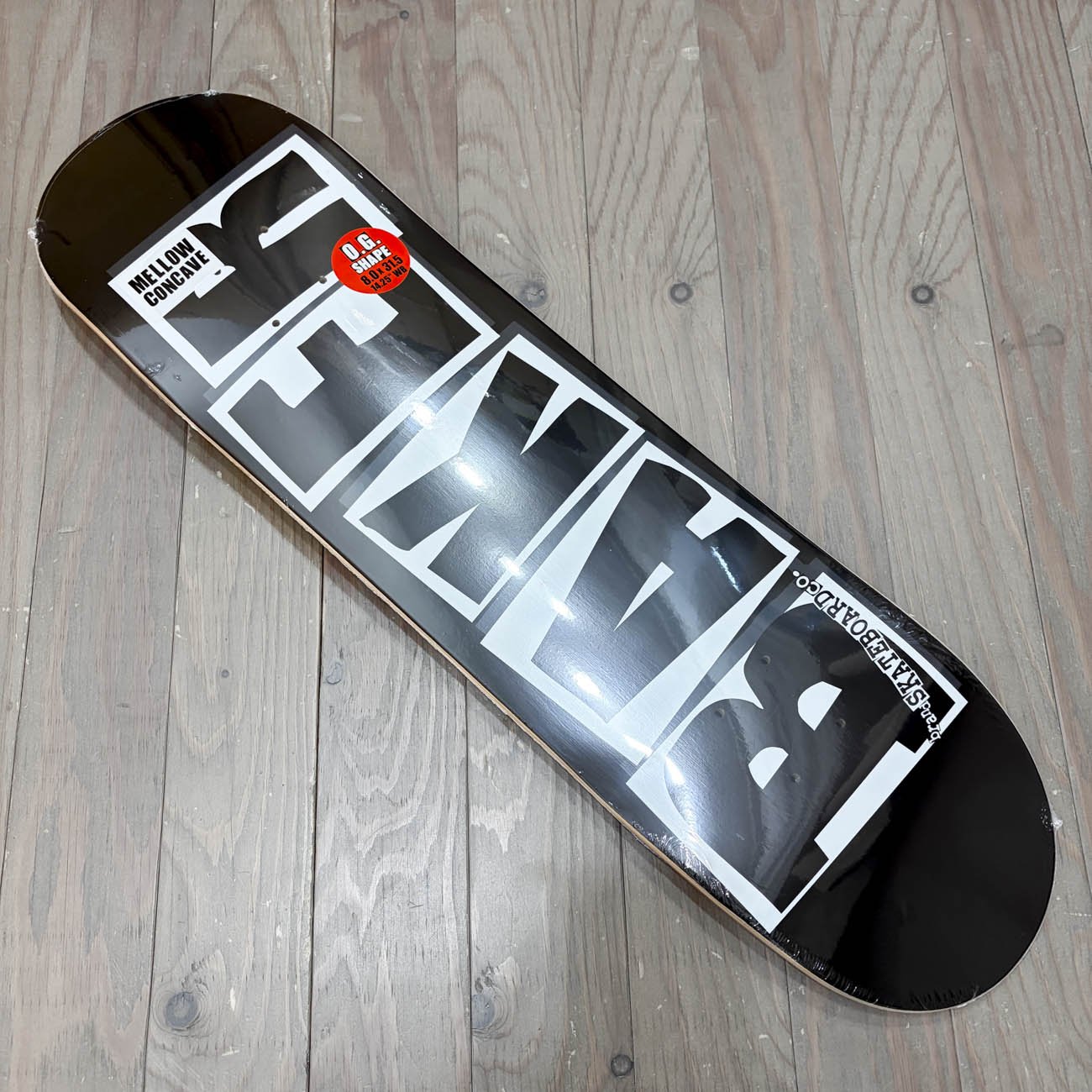 BAKER BRAND LOGO BLACK/WHITE DECK 8.0/8.125inch｜SKATEBOARD