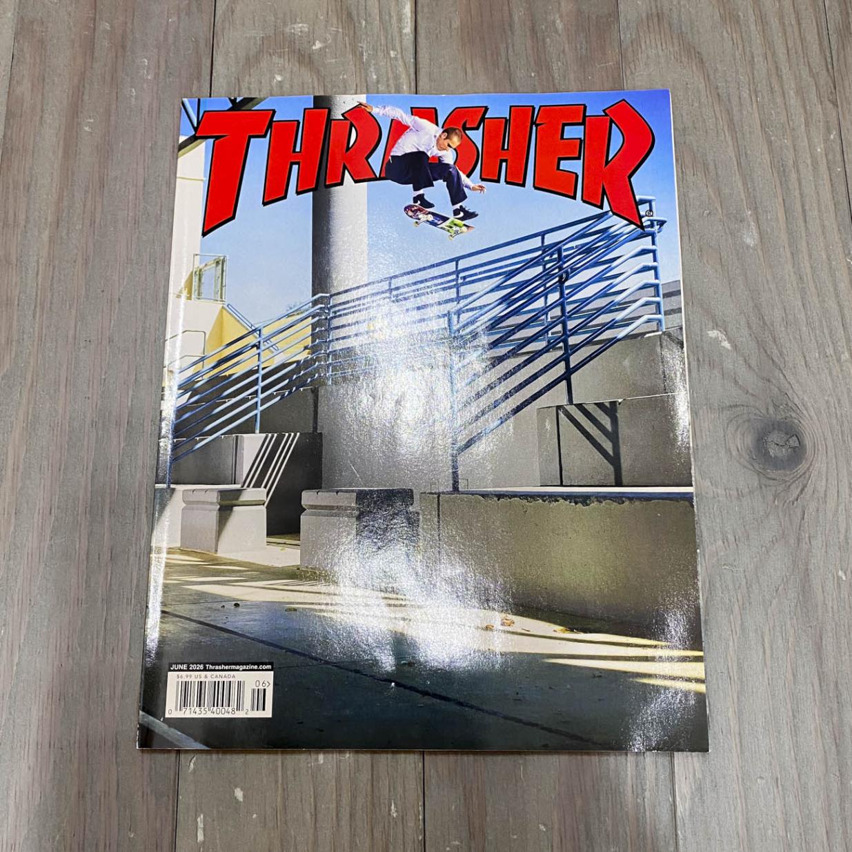 THRASHER MAGAZINE ISSUE 551｜GOODS｜スケートボード通販 HIGHSOX