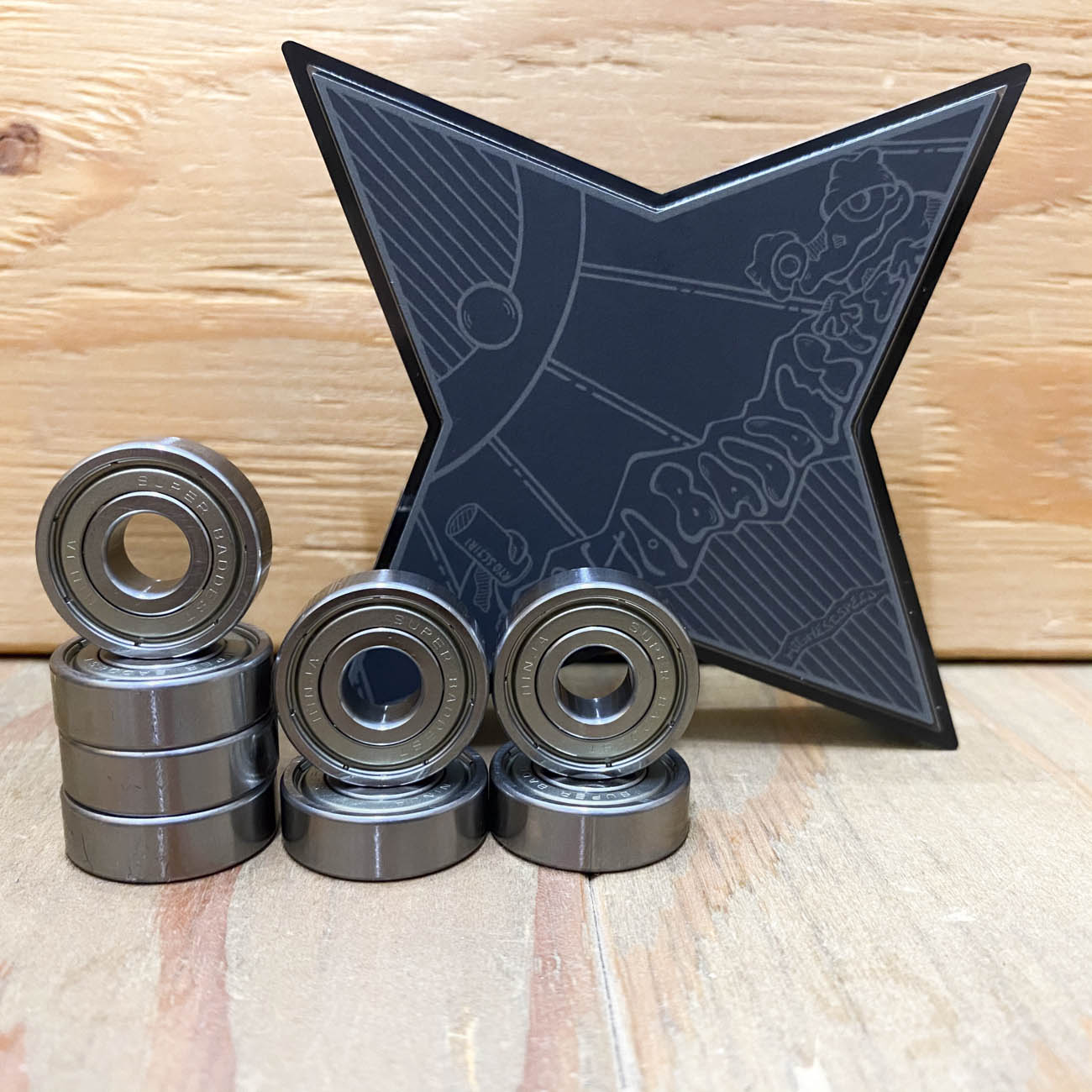 日本製】NINJA BEARINGS RYO BADDEST II｜SKATEBOARD｜スケートボード