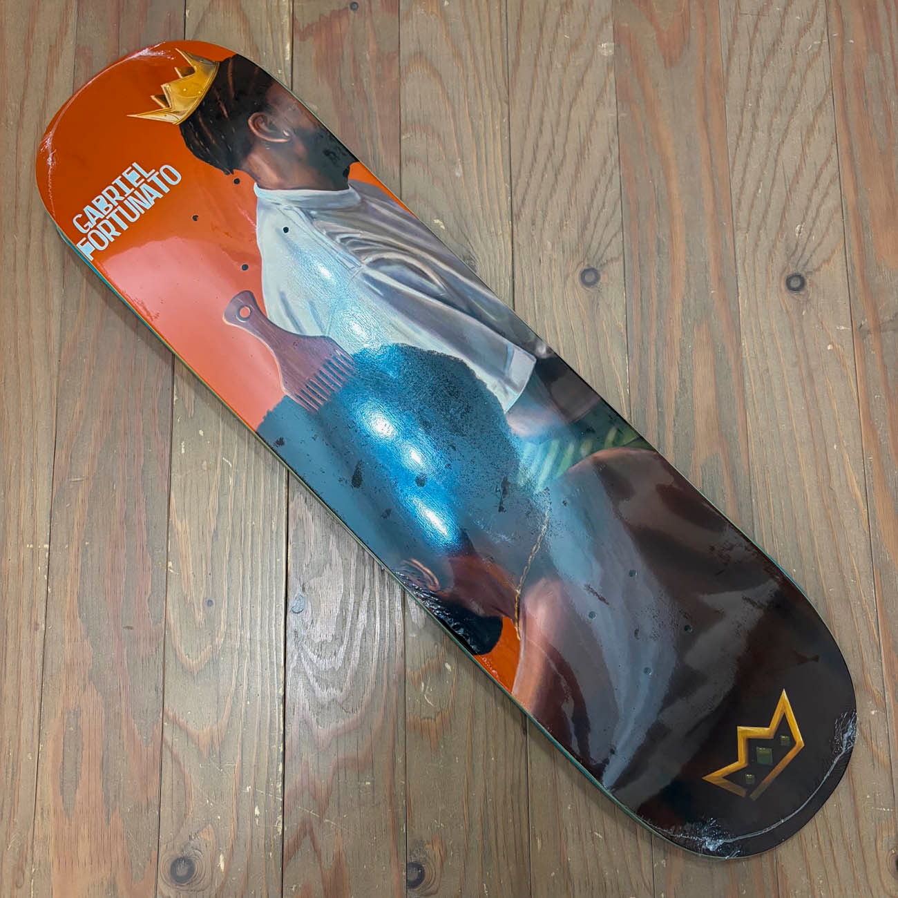 KING SKATEBOARDS GABRIEL FORTUNATO AFRO DECK 8.0inch