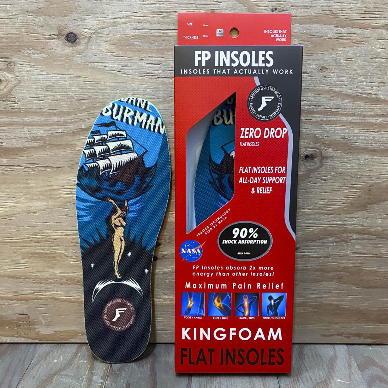 FP KINGFOAM INSOLES 7mm DANE BURMAN ATLAS