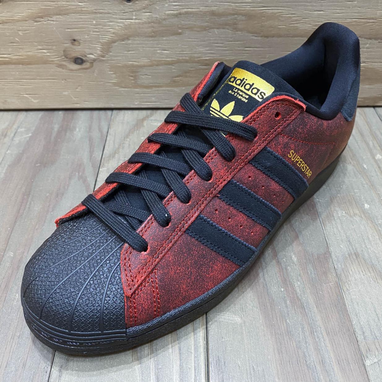 ADIDAS SUPERSTAR ADV BETTER SCARLET/BLACK