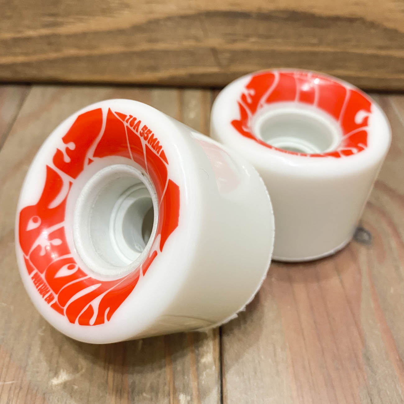 小物 OJ OJ WHEELS SUPER JUICE MINI 78A 55mm WHITE/RED｜SOFT WHEEL
