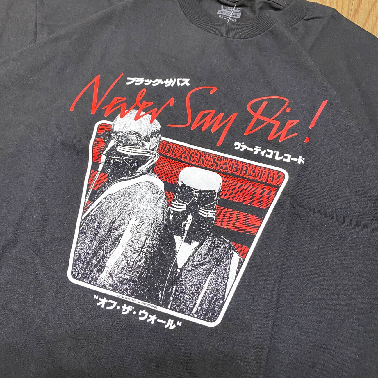 VANS BLACK SABBATH NEVER SAY DIE TEE｜APPAREL｜スケートボード通販