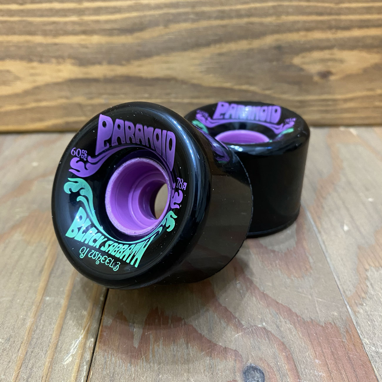 OJ WHEELS SUPER JUICE 78A 60mm BLACK SABBATH PARANOID｜SOFT WHEEL