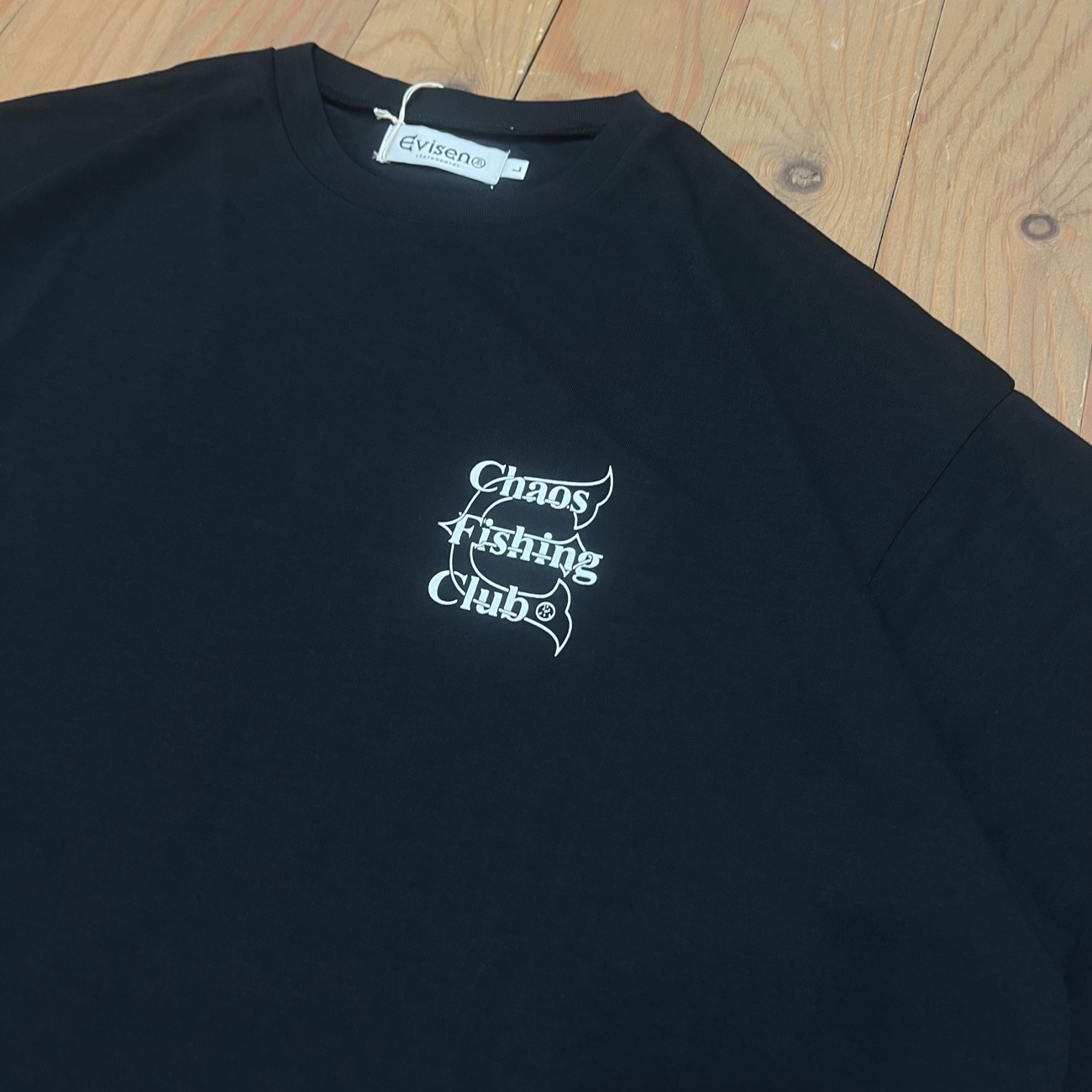 EVISEN x CHAOS FISHING CLUB DRY LOGO TEE｜S/S TEE｜スケートボード