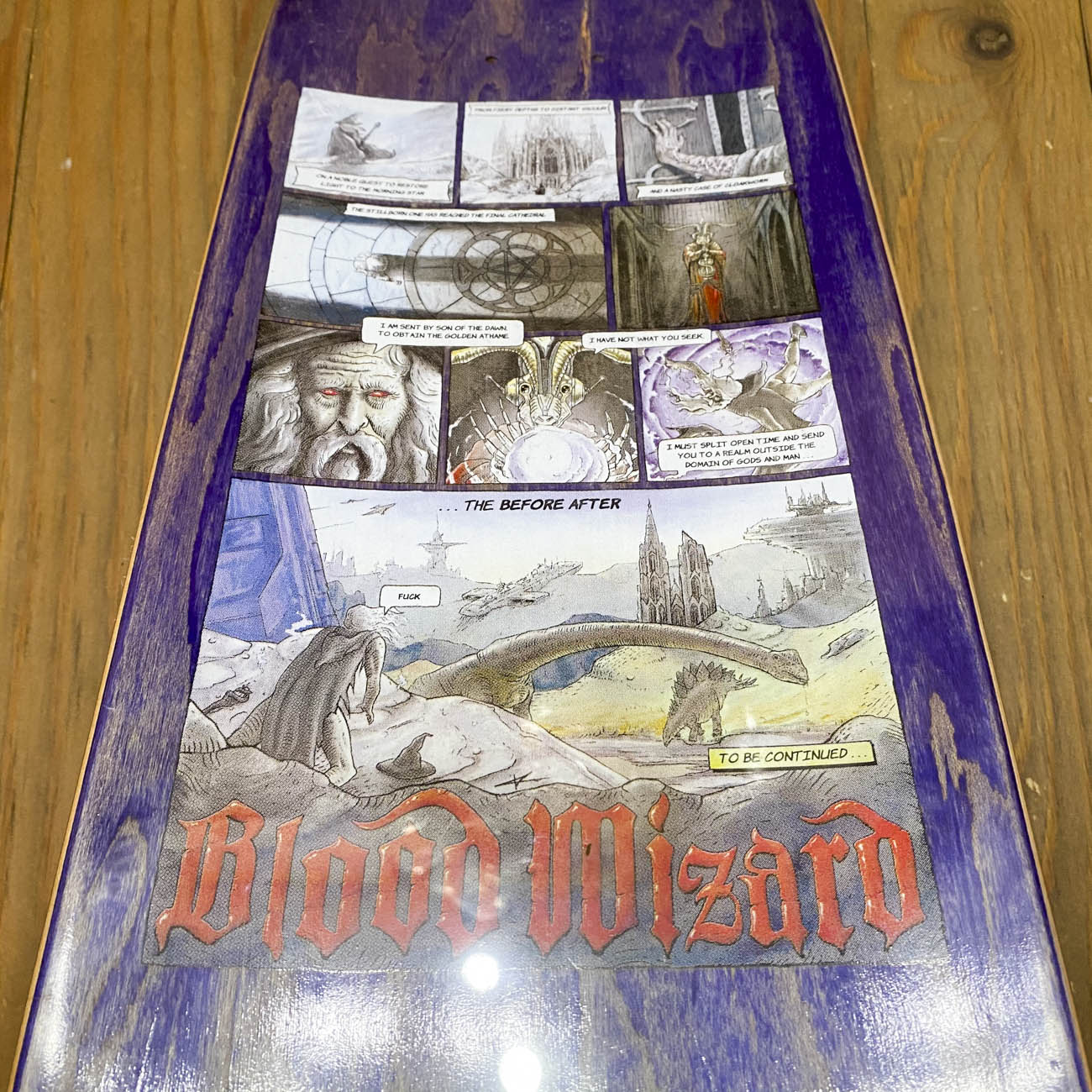BLOODWIZARD OUTER REALMS VOL3 DECK 8.5inch｜SKATEBOARD｜スケート