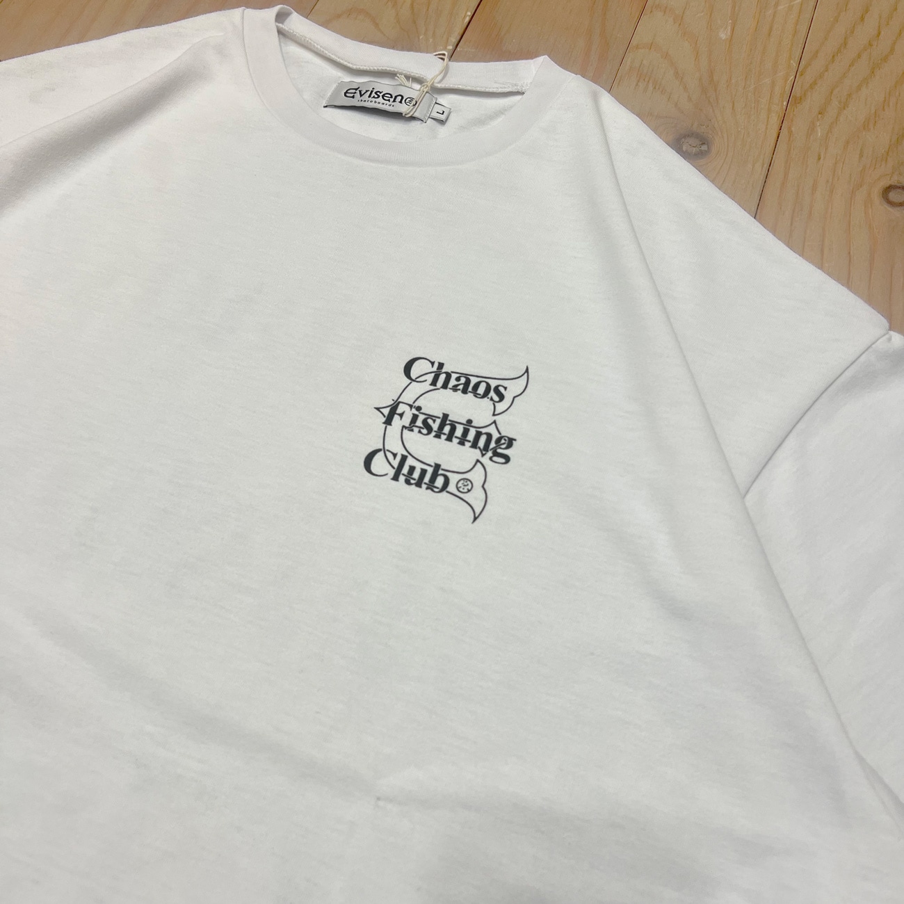 EVISEN x CHAOS FISHING CLUB DRY LOGO TEE｜APPAREL｜スケートボード