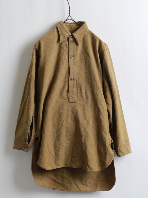 40's Unknown Military P/O Wool Shirt (about S)