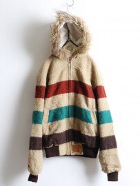 80's Wa Kina By Pig Dowarf Hood Jacket (M)