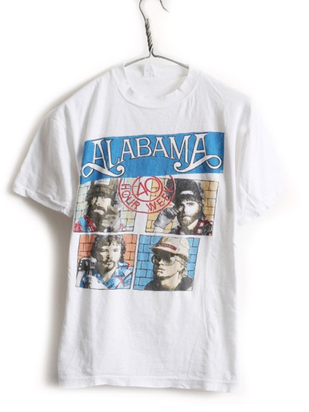 80s ビンテージ ALABAMA アラバマ バンド Tシャツ 80's R/S shirt Band Tshirt Alabama 古着 us古着 バンドt