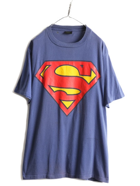 90s USA 礭 XL  ѡޥ  ץ Ⱦµ T (  ) 90ǯ SUPERMAN 饯 ե ʪ