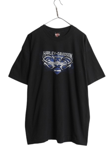 00s World industries 黒　両面ロゴ　半袖　XL USA 00s USA製 ハーレー ダビットソン 両面 プリント Tシャツ メンズ