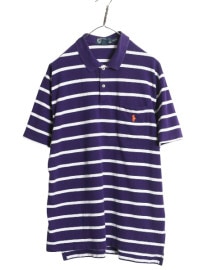 格安　90s Polo Ralph Lauren 半袖シャツ L　古着 古着90's~ polo by ralph lauren/ポロ バイ ラルフローレン