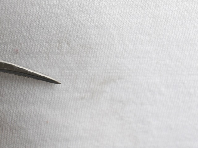 80's Hanes No Prep Stain Print T-Shirt (L)