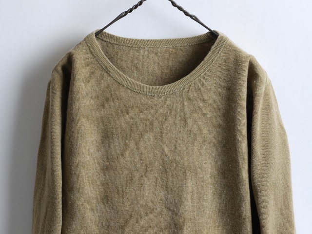 40's US ARMY Wool C/N Underwear (about S��M)