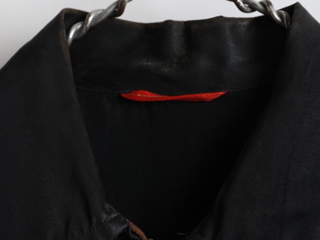 40's Unknown 2 Tone Satin Sports Jacket (about S)