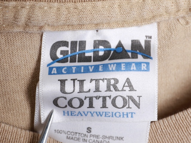 90's Fuck Print T-Shirt Made In Canada (S)