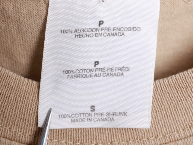 90's Fuck Print T-Shirt Made In Canada (S)