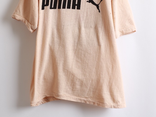 80's MORE Pakistan Cotton Puma Stain Print T-Shirt (L)