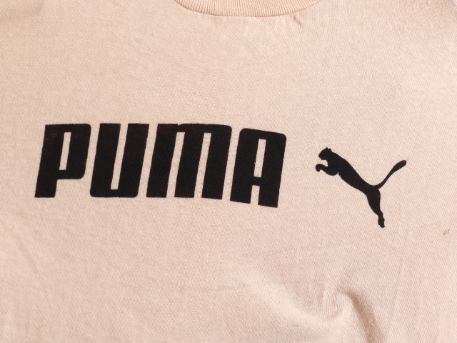 80's MORE Pakistan Cotton Puma Stain Print T-Shirt (L)
