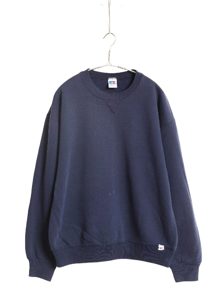 ラッセル USA製 スウェット 無地 刺繍 裏起毛 ブルー L 楽天市場】russell athletic（カラーブルー）（スウェット