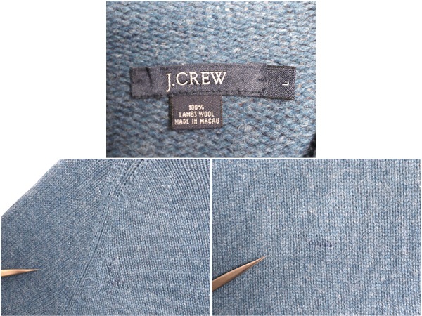 J CREW ������ͥå� ��� ������ �˥å� �������� ��� L / ���� ���������롼 �ϥ��ͥå� Ĺµ�˥å� �إӡ��������� ���� ̵�� �֥롼