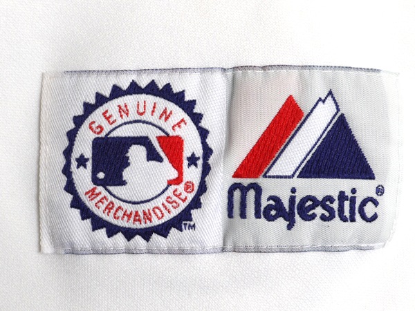 アスレチックス ベースボール シャツ メンズ XXL 程/ 古着 MLB オフィシャル マジェスティック 大リーグ ユニフォーム 大きいサイズ 重ね着 アスレチックス ベースボール シャツ メンズ XXL 程/ 古着 MLB