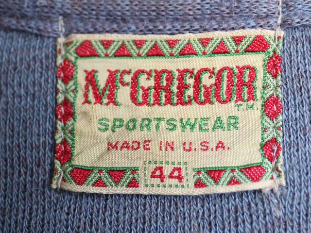 60's McGregor �ޥ��쥬�� �ե른�å� ������ �˥å� �����ǥ����� (44)