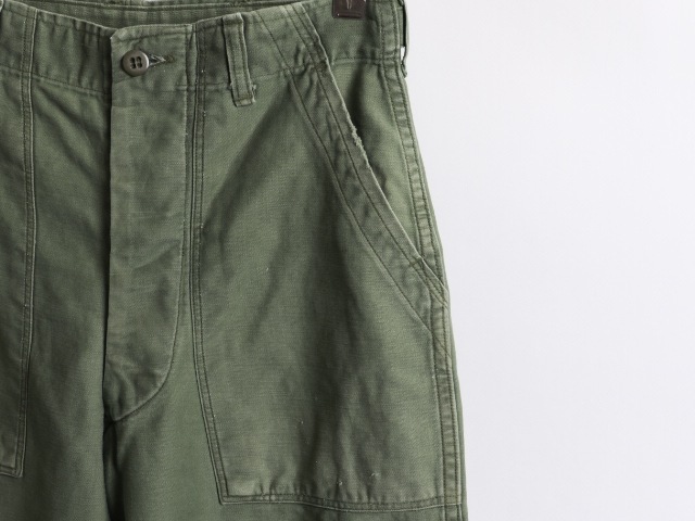 Dead Stock 50's Du Taurier Sax Blue Stripe Cotton B/D Shirt (15-35)