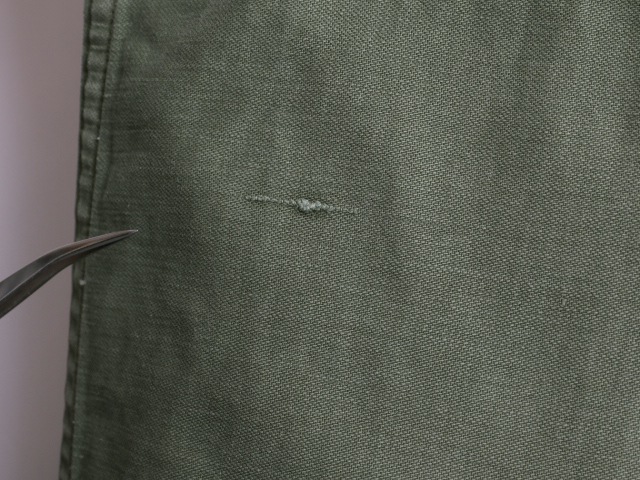 Dead Stock 50's Du Taurier Sax Blue Stripe Cotton B/D Shirt (15-35)