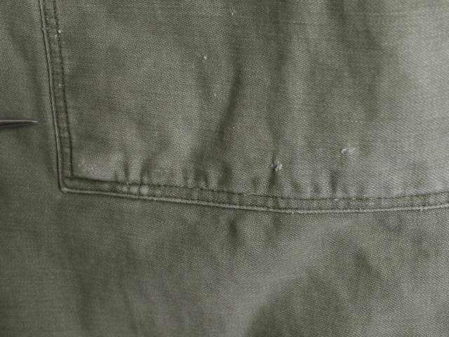 Dead Stock 50's Du Taurier Sax Blue Stripe Cotton B/D Shirt (15-35)