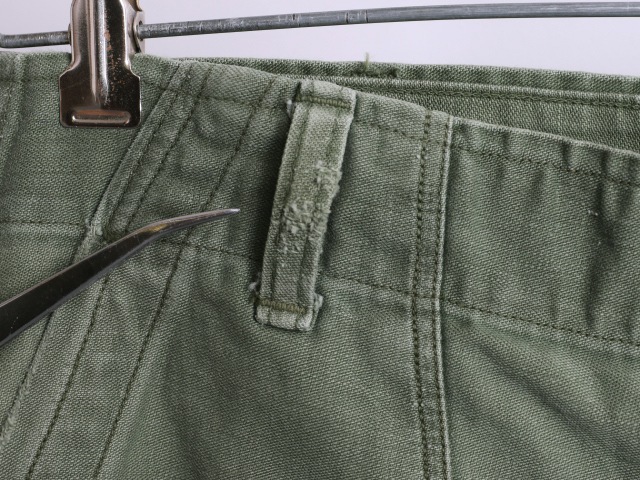 Dead Stock 50's Du Taurier Sax Blue Stripe Cotton B/D Shirt (15-35)